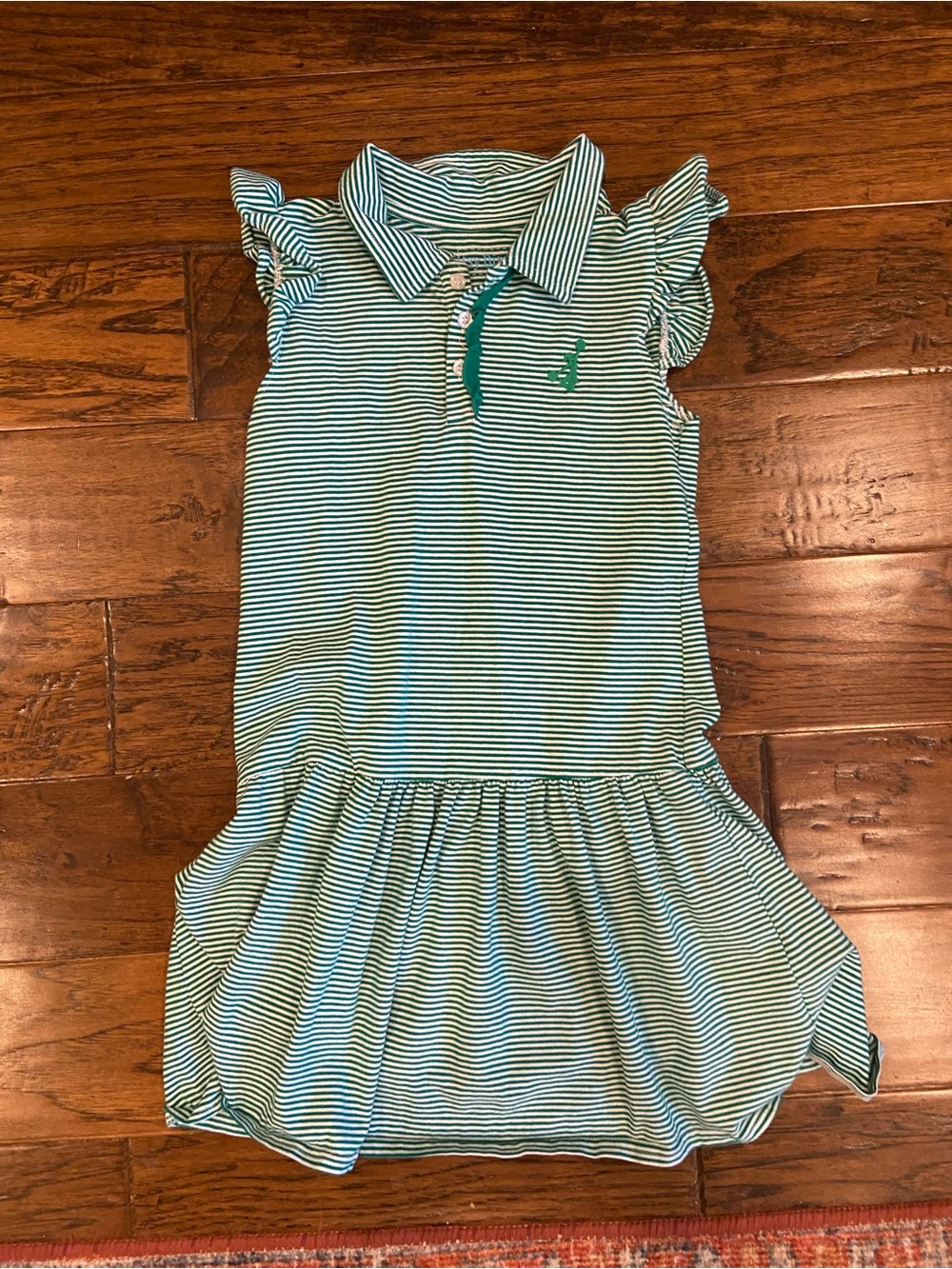 Itsy Bitsy Ruffle Collared Dress